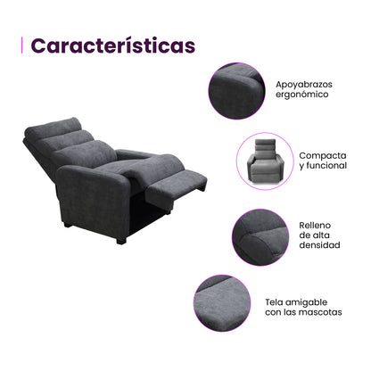 Silla Reclinable Odín - 5 Colores Disponibles